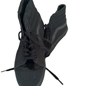 Vans Sk8-Hi Black/Black Men’s 8 Women’s 9.5